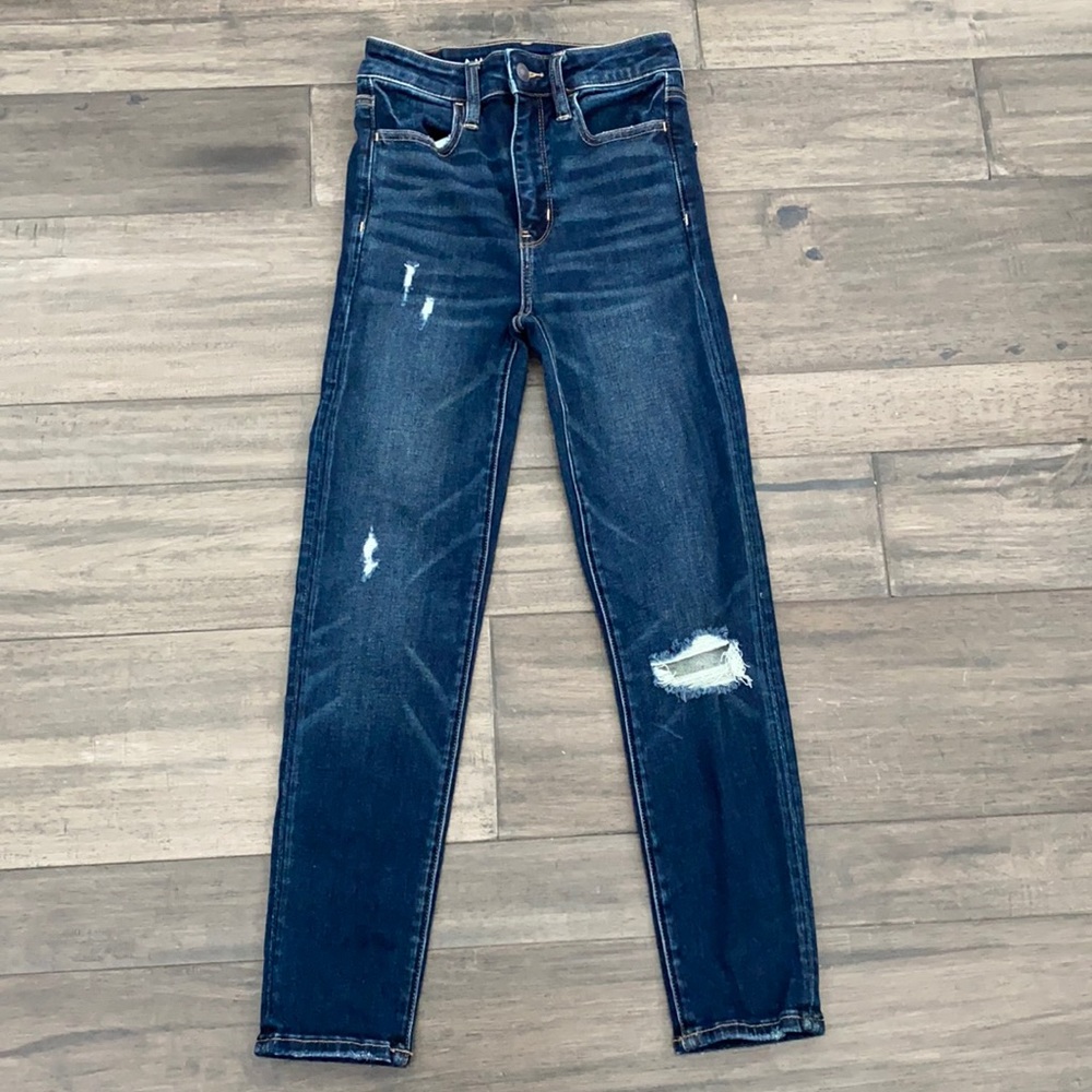 American Eagle Next Level Stretch‎ Highest Rise Jegging Womens Size 00S